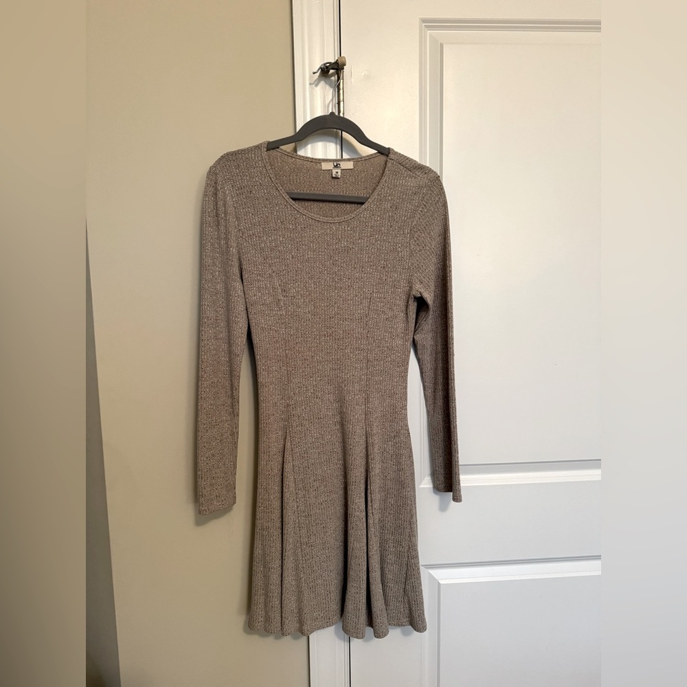 Heathered Sweater Dress
